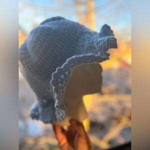 Knitted handmade hat
